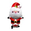 Balão de filme de alumínio de Natal Papai Noel Árvore de Natal Açúcar Presente Lâmpada Decoração Atmosfera Layout Balão de folha de alumínio