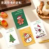 Nuevas tarjetas de felicitación de flores de Navidad, tarjetas de regalo, cajas de regalo, tarjetas de bendición, tarjetas de mensaje para pasteles, etiquetas decorativas para árbol de Navidad