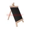 Mini Pizarra Pequeña Creativa Barra Escritorio Soporte Triangular Pizarra de Dibujo de Madera Cartel Tienda Pantalla Pizarra de Dibujo