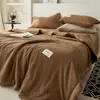 Colcha de verano premium de soja grado A, algodón puro, lavable a máquina, colcha de verano delgada para dos personas, adecuada para madres y bebés, colcha de aire acondicionado, colcha de verano 2