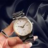 Reloj de pulsera de alta calidad con calendario de día de tres agujas, luminoso, con correa de acero, al por mayor AliExpress wish, reloj mecánico de imitación para hombre