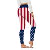 2024 Europeo y Americano transfronterizo Día de la Independencia Impresión digital 3D pantalones deportivos de fitness yoga leggings adelgazantes levanta glúteos para mujer