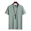 Fábrica de Origem Especializada em Camisetas de Manga Curta com Logotipos Estampados, Roupas de Trabalho, Tops de Camisetas de Gola Redonda, Estampagem por Atacado