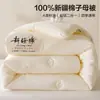 Producto Bueno de Invierno Color Sólido Núcleo de Edredón de Algodón de Xinjiang Funda de Edredón para Primavera y Otoño Cama Doble Edredón de Invierno 2026 Nuevo Estilo Universal para Todas las Estaciones
