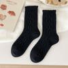 Calcetines de terciopelo cálidos para mujer, calcetines gruesos para dormir con forro polar, calcetines de suelo para otoño e invierno, calcetines de dormir de invierno para adultos, calcetines Moon