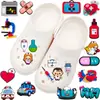 Série Cuidados Médicos Plástico Macio de PVC Furo Removível Fivela Decorativa Sapatos Buraco Flor de Sapato Fivela de Sapato Acessórios DIY Transfronteiriços Estoque Pronto