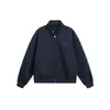 Cattee Marca Americana de Moda Chaqueta Simple con Cuello Alto Chaqueta para Hombres y Mujeres Sudadera Limpia para Pareja Top Casual Otoño