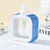 Botella de Presión Nueva con Incrustaciones de Diamantes, Champú, Gel de Ducha, Agua de Maquillaje Líquida, Botella Vacía, Botella Portátil de Viaje