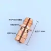Adecuado para Cabeza de Pistola de Soldadura Automática Taibaiyi Tbi82W Vara de Conexión para Pistola de Soldadura Robótica Refrigerada por Agua Boquilla Protectora Punta Conductora