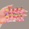 Nuevos Pendientes para Niños 2025 Lindos Clip de Oreja de Dibujos Animados Niña Pequeña Sin Agujeros en las Orejas Pendientes Luminosos de Princesa Pendientes Mujer