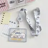 Serie H Yoshiki Kawaii Transparente Retráctil Dibujos Animados Autobús Infantil Identificación de Recogida/Entrega Guardería Identificación Escolar Portatarjetas Deslizante
