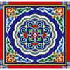 Papel Tapiz de Techo de Arquitectura Vintage Templo Budismo Taoísmo Templo Ancestral Patrón de Dragón y Fénix Taiji Bagua Loto Mural de Techo Pintado