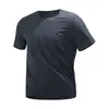 Nueva Camiseta de Secado Rápido para Exteriores de Verano para Hombre, Camiseta Elástica Súper Transpirable de Manga Corta, Ropa Elástica de Secado Rápido para Parejas para Correr