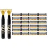 Dragón Dorado Mango Negro Seis Capas Navaja Manual Navaja de Afeitar para Hombres Hoja de Acero Inoxidable Multicapa Navaja de Afeitar