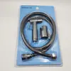 Extensión de grifo pistola rociadora de acero inoxidable pistola de agua para limpieza a alta presión boquilla potenciadora de baño compañero de inodoro bidé