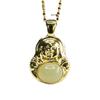 Pendente de Buda de Jade Hetian Natural Aiyu Colar de Buda de Jade Água Clara Factory Atacado e Entrega S3121606