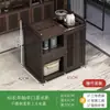Mesa de Chá Pequena Móvel para Casa Mesa de Chá Madeira Maciça Carrinho de Chá Chaleira de Água Armário de Chá Integrado com Rodas Mesa Lateral de Chá Bandeja de Chá Kung Fu