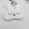 Máscara de Olho com Bolsa de Gelo de Pelúcia Coelho Fofa para Adultos Outono e Inverno Bloqueio de Luz Máscara de Olho Desenho Animado Máscara de Olho de Veludo Atacado