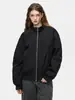 Chaqueta de Piloto Americana con Cuello Alto para Hombre y Mujer, Primavera y Otoño, Silueta Holgada, Ropa de Abrigo, Chaqueta de Béisbol Fresca y Traviesa, Top