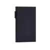 Plataforma Extranjera Más Vendida Caja de Tarjetas de Aleación de Aluminio con Bloqueo Rfid Portatarjetas Automático Emergente con Logo Láser