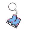 Patins de rolo chaveiro pingente PVC cola macia DIY mochila decorativa ornamentos Amazon presentes decorativos atacado em estoque