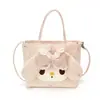 Bolsa de ombro com laço para meninas, transfronteiriça, fofa e estilosa, versátil, nicho, luxo leve, de mão, transversal, bolsa infantil, moderna