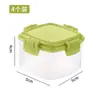 Cuatro Juegos de Cajas de Condimentos, Botellas Transparentes para Exprimir Salsa, Botellas para Condimentos, Frascos Dispensadores de Condimentos para Cocina, Botellas para Exprimir Salsa