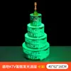 Luz LED Recargable de Barra Portavasos Iluminado Base Creativa Iluminada para Champagne KTV Soporte de Exhibición de Licores Estante Láser para Vino Portavasos
