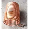 Serpentín de intercambio de calor de enfriamiento tubo espiral de cobre morado tanque de aceite disipación de calor tubería de enfriamiento de agua circulante rosca de cobre extendida no estándar 16 otros