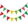 Nueva Decoración de Bandera de Cumpleaños de Dibujos Animados Decoración para Fiesta de Cumpleaños Infantil Accesorios Colgante de Jardín de Infantes Flor de Tiro