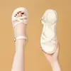 Sandalias Planas para Mujer, Nuevo Estilo Verano 2026, Antideslizantes, Casuales, Modernas, Versátiles, Suela Suave, Cómodas para Usar con Faldas