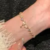 Pulsera de Meteorito con Lazo Estilo 2026 para Mujer, Estilo Dulce de Lujo Ligero, Pulsera Simple y de Gama Alta, Joyería de Estilo Minimalista