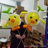 Nuevo globo cabeza de cerdo volador al por mayor Dibujos animados Red popular bolsa de material de bola de onda forma pequeña linda pollo conejo rana
