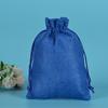 Bolsa de lino con lunares, regalo para fiesta de Navidad, texto de juego, bolsa para empaque de joyería, bolsa para guardar té, audífonos, se puede personalizar
