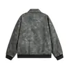 Chaqueta de Estilo Fresco para Hombre Primavera y Otoño 2025, Marca de Moda Ins High Street, Estilo Hong Kong, Estilo Harajuku Japonés, Versión Coreana Chaqueta Holgada de Moda