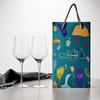 Fábrica Direct vinho tinto caixa de presente terno casa de alta qualidade taça de vidro de cristal Borgonha copo impresso LOGO
