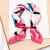 Pañuelo cuadrado pequeño de satén 50 para mujer primavera, otoño e invierno, bufanda decorativa profesional para el cuello, bufanda fina