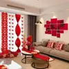 Diseño de habitación de bodas apto para hombres y mujeres habitación nueva dormitorio decoración de bodas sala de estar pared de fondo de sofá pared de fondo feliz pegatinas de pared