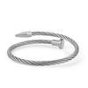 Pulsera de alambre de acero con clavos nueva, directa de fábrica, joyería de metal de acero inoxidable con personalidad simple europea y americana
