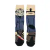Calcetines Rectos de Anime Suministro Transfronterizo Calcetines para Hombre Calcetines Rectos con Personajes de Dibujos Animados Personalidad Marca de Moda Calcetines de Skate Calcetines de Película de Algodón