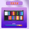 Kit de Canetas de Pintura 8 Cores Ferramentas de Pintura Facial DIY para Crianças Acessórios Moldes Festival Escolar Maquiagem de Palco Pigmentos de Pintura