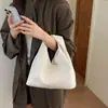 Bolso de mujer elegante y sencillo, nuevo 2026 otoño versátil casual estilo coreano popular bolso de mano para el trabajo bolso cubo