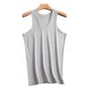 Colete de algodão masculino de verão respirável esportes fitness plus size casa uso único top com rosca I base de dois ombros