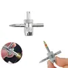 Kit de herramientas de 64 piezas para extracción e instalación de núcleos de válvula Tapa de válvula Vástago de válvula Herramienta de núcleo de válvula de motocicleta