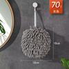 Pelota de mano de chenilla estilo japonés personalizable colgante absorbente liso lindo paño toalla cocina baño