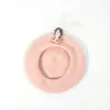 Boina Nueva de 25 Años para Mujer Hecha a Medida Moda Lindo Moño Gasa Otoño e Invierno Que Muestra la Cara Pequeño Sombrero de Pompones de Lana