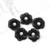 Flor de Camélia Tridimensional Super Delicada em Fio de Pérola para DIY, Acessórios de Cabeça, Pulseiras, Brincos, Decoração de Roupas para Primavera e Verão