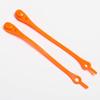 Cordones Elásticos de Silicona Auto-producidos para TikTok Color Free-tie Perezosos para Adultos y Niños Cordones Elásticos Redondos Free-tie