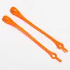 Cordones Elásticos de Silicona de Colores para Zapatos sin Atar, Estilo Tiktok, para Adultos y Niños, con Punta Redonda, Disponibles para Venta al Por Mayor