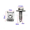 Adecuado para Mercedes-Benz E200 E260S280 S300 S320 S350 sujetadores de tornillo de fijación de coche juntas